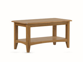 Kilkenny Oak Coffee Table with Shelf