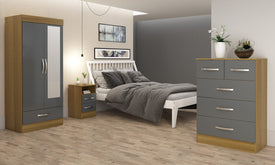 Navara Grey Bedroom Set