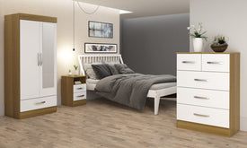 Navara White Bedroom Set