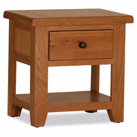 Oscar Lamp Table with Drawer