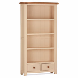 Juliet Tall Bookcase 2 Drawers