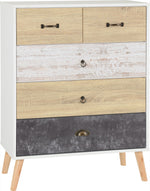 Nordic 3+2 Drawer Chest
