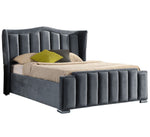 Clare gas-Lift Bed in Grey