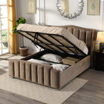 Clare Gas-Lift Bed in Mink