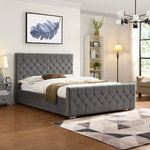Galway Bed in Grey