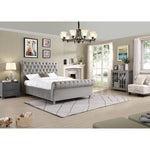 Kilkenny Bed in Silver