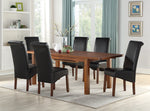 Andorra Acacia 165 Extension Dining Set