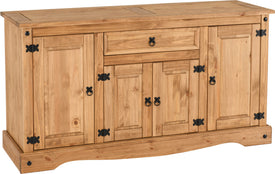 Corona 4 Door 1 Drawer Sideboard