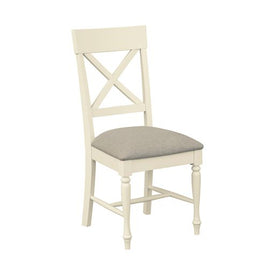 Meghan Oak Dining Chair - Fabric Seat