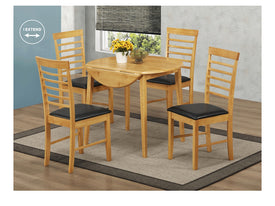 Hanover Round Drop Leaf Dining Set