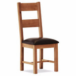 Oscar Large Chair Dark Brown Seat