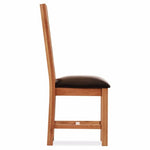 Oscar Large Chair Dark Brown Seat