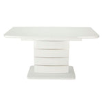 Modena White Extension Table