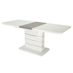 Modena White Extension Table