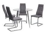 Nova 90cm Diameter Fixed Dining Set