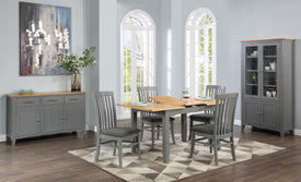 Rossmore Painted 120cm Extension Dining Set