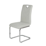 Vicenza Taupe PU Dining Chair