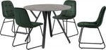 Athens Round Dining Set with Lukas Dining Chairs