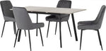 Avery Extending Dining Set with Avery Dining Chairs