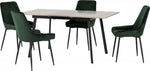 Avery Extending Dining Set with Avery Dining Chairs