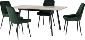 Avery Extending Dining Set with Avery Dining Chairs