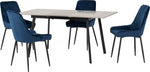 Avery Extending Dining Set with Avery Dining Chairs