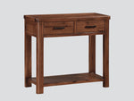Andorra Acacia Console Table 2 Drawers