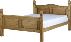 Corona Bedframe with High Foot End
