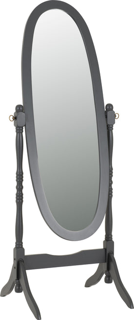 Contessa Grey Cheval Mirror