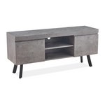 Fredrik Grey Marble Wide TV Unit