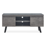 Fredrik Grey Marble Wide TV Unit