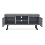 Fredrik Grey Marble Wide TV Unit