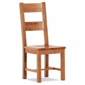Oscar Large Wooden Seat Dining Chair