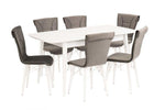 Fara White Dining Set