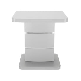 Modena Light Grey Lamp Table