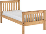 Monaco Single 3ft Bedframe High Foot End