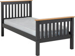 Monaco Single 3ft Bedframe High Foot End