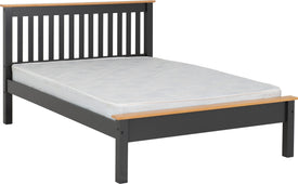 Monaco 4ft 6 Bedframe Low Foot End