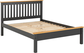 Monaco 5ft Bedframe Low Foot End