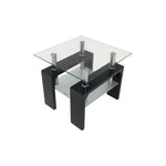 Tivoli Lamp Table in Black