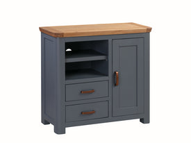 Treviso Midnight Blue Media Unit Sideboard